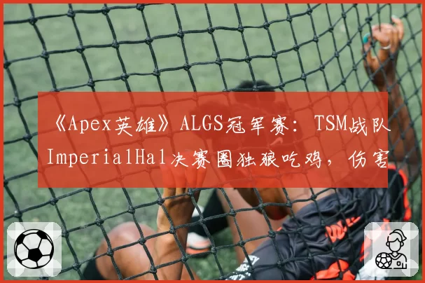 《Apex英雄》ALGS冠军赛：TSM战队ImperialHal决赛圈独狼吃鸡，伤害与治疗数据双第一